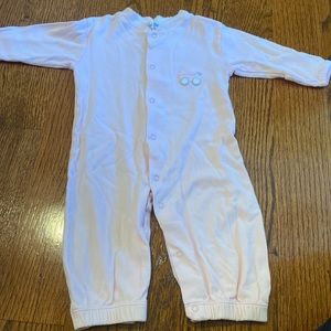 Royal Baby pink girls sleeping gown or onesie